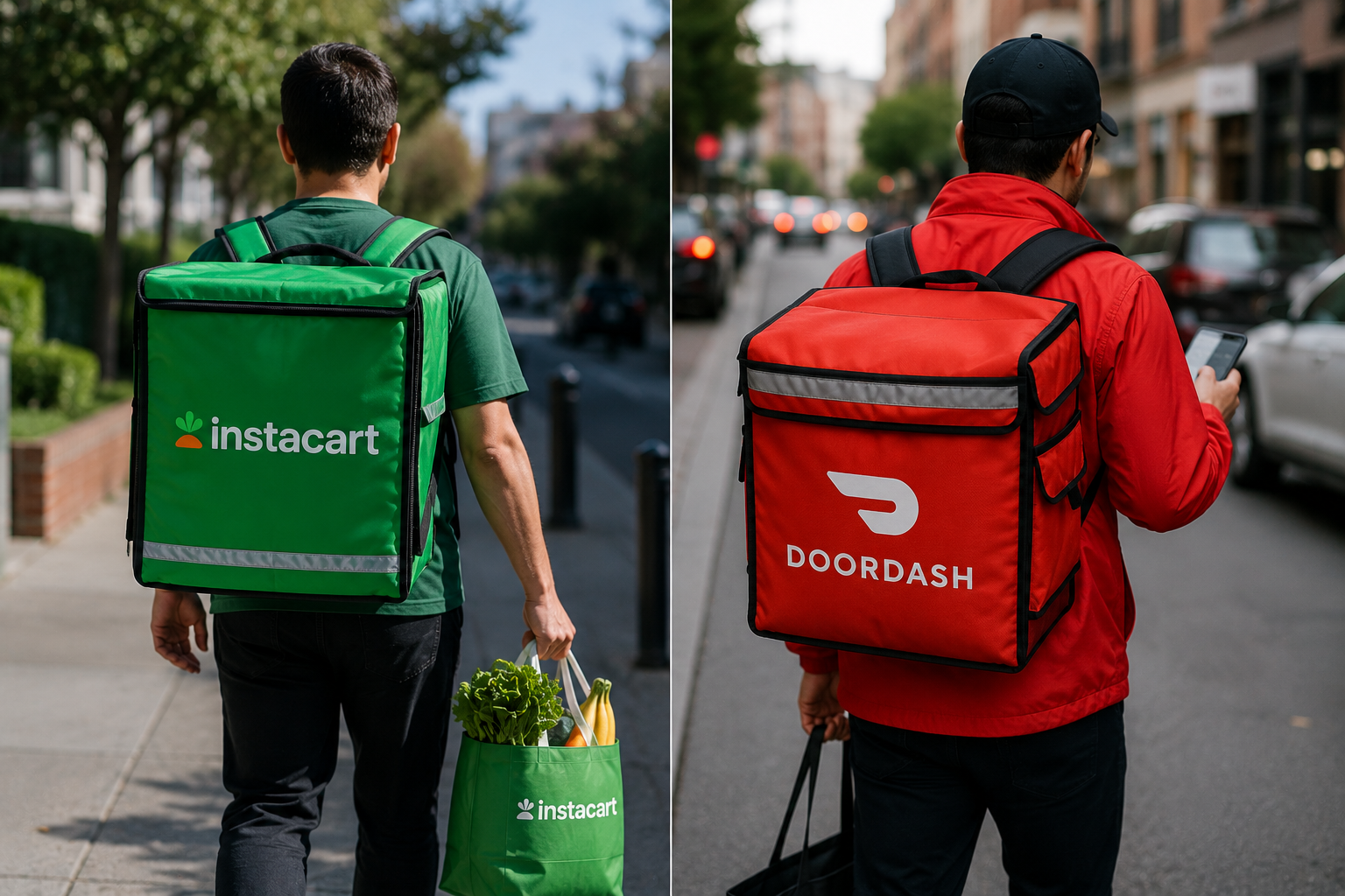 Instacart vs DoorDash: Who Is Actually Winning U.S. Grocery Delivery?